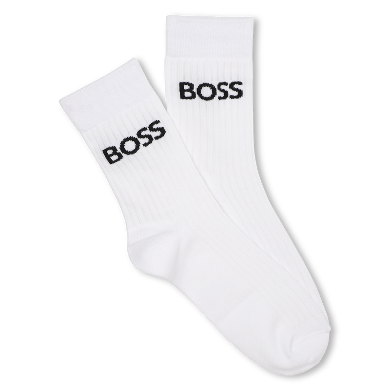 JUEGO DE 5 PARES DE CALCETINES BOSS 
                        NI&Ntilde;O