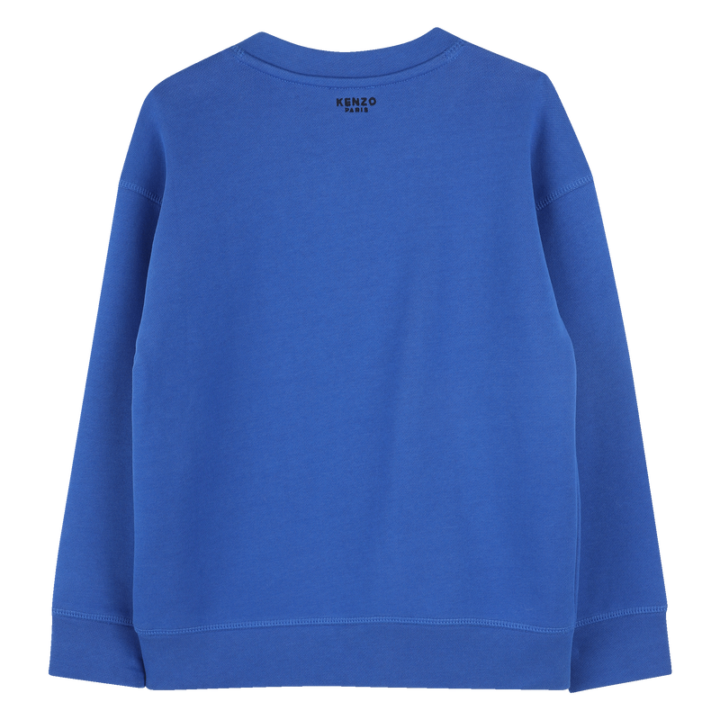 Sudadera de mulet&oacute;n de algod&oacute;n KENZO KIDS 
                        UNISEXO