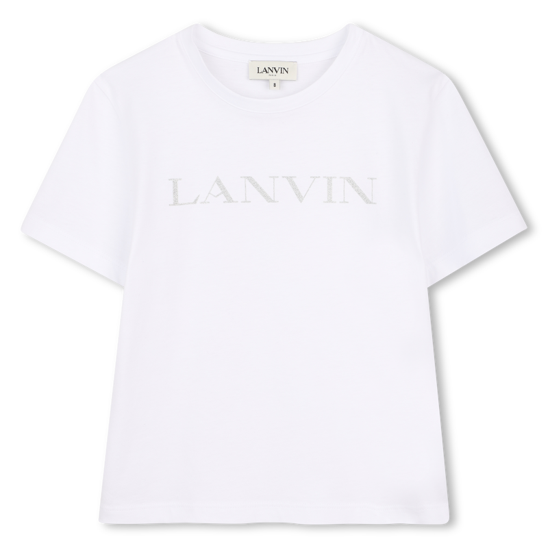 CAMISETA DE MANGA CORTA LANVIN 
                        NIÑA