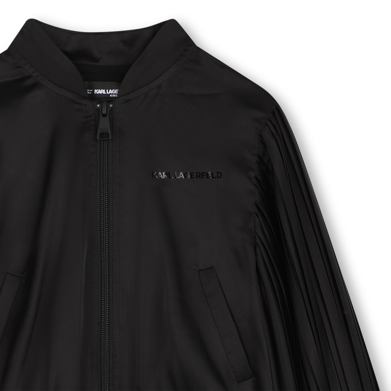 Chaqueta de manga plisada KARL LAGERFELD KIDS 
                        NI&Ntilde;A