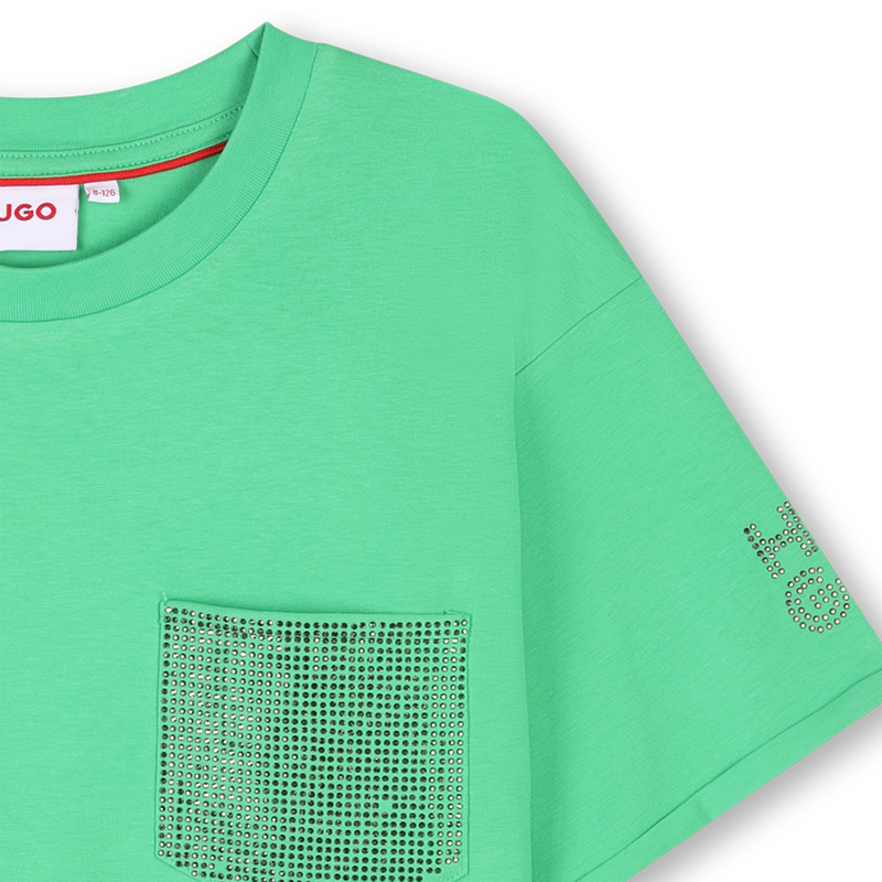 Camiseta de manga corta HUGO 
                        NI&Ntilde;A