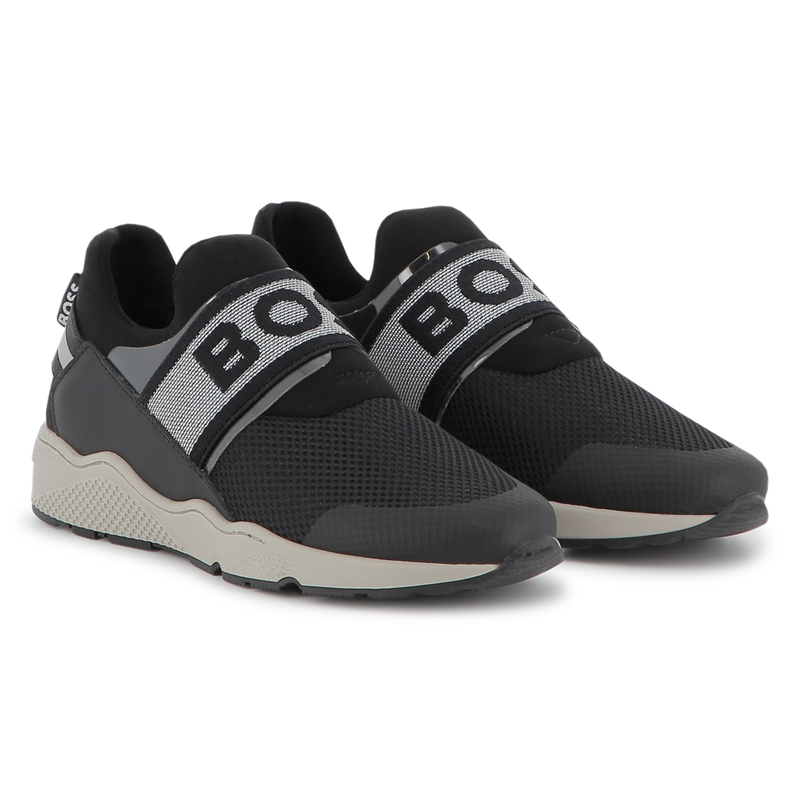 Zapatillas el&aacute;sticas BOSS 
                        NI&Ntilde;O