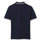 Polo con etiqueta en el pecho BOSS 
                    NI&Ntilde;O