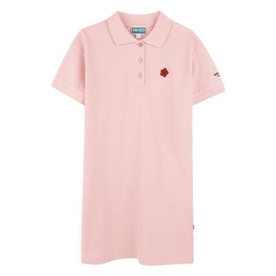 Vestido de cuello polo KENZO KIDS NIÑA