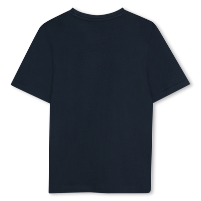 Camiseta manga corta y algod&oacute;n BOSS NI&Ntilde;O