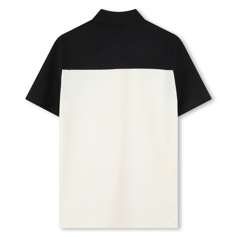 Polo con bloques de colores BOSS 
                        NI&Ntilde;O