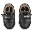 Zapatillas de deporte con cierre de velcro BOSS 
                    NI&Ntilde;O