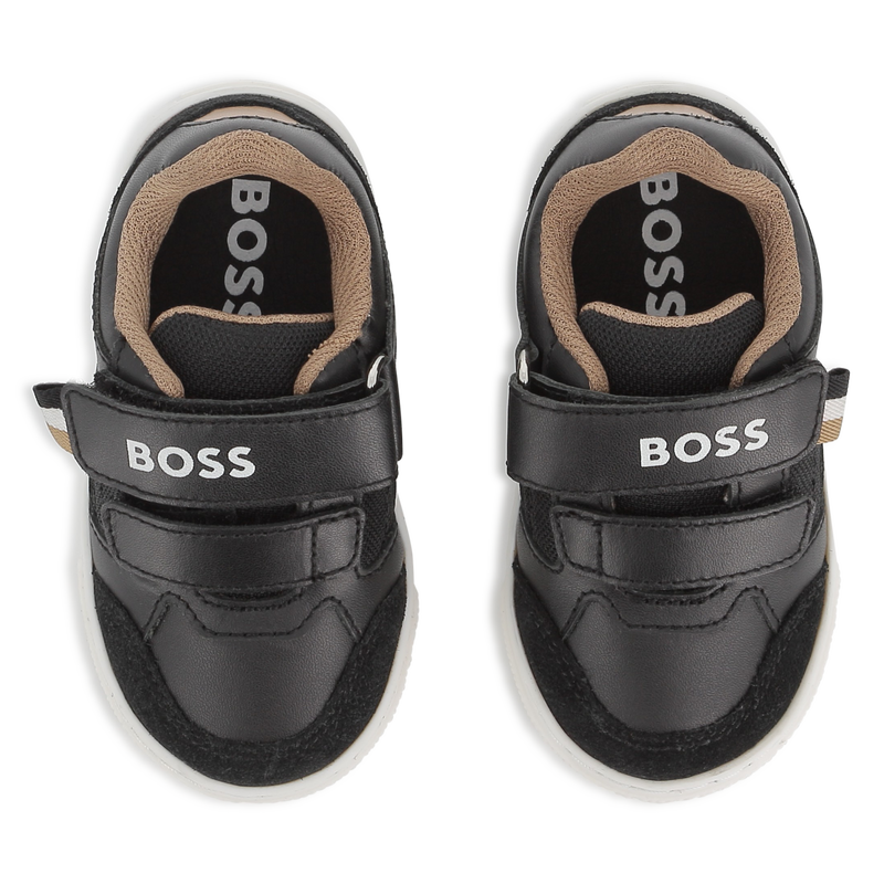 Zapatillas de deporte con cierre de velcro BOSS 
                        NI&Ntilde;O