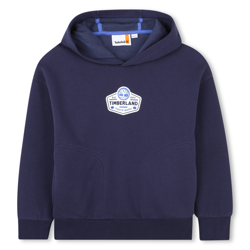 Sudadera con capucha de vell&oacute;n TIMBERLAND 
                        NI&Ntilde;O