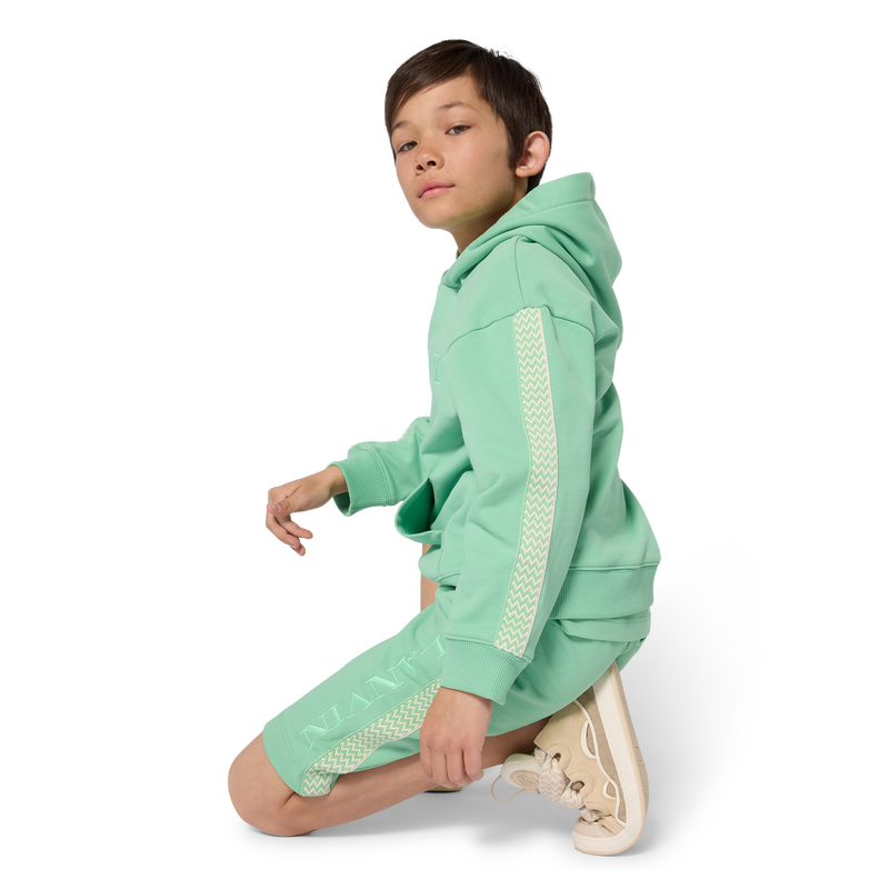 BERMUDAS DE FELPA LANVIN 
                        NI&Ntilde;O