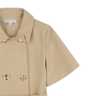 Vestido de sarga de manga corta MICHAEL KORS 
                    NI&Ntilde;A