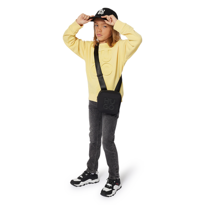 Bolso cruzado con cremallera HUGO NI&Ntilde;O