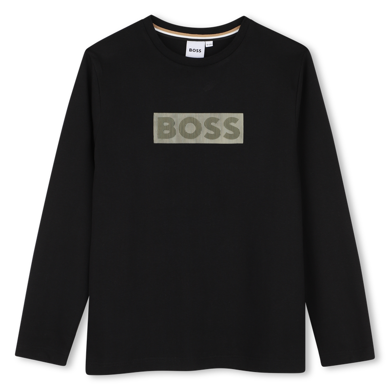 Camiseta de manga larga BOSS 
                        NI&Ntilde;O