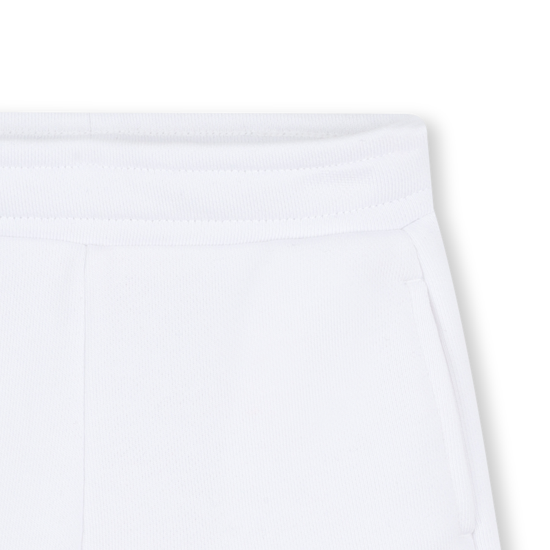 Pantal&oacute;n corto liso de mulet&oacute;n BOSS 
                        NI&Ntilde;O