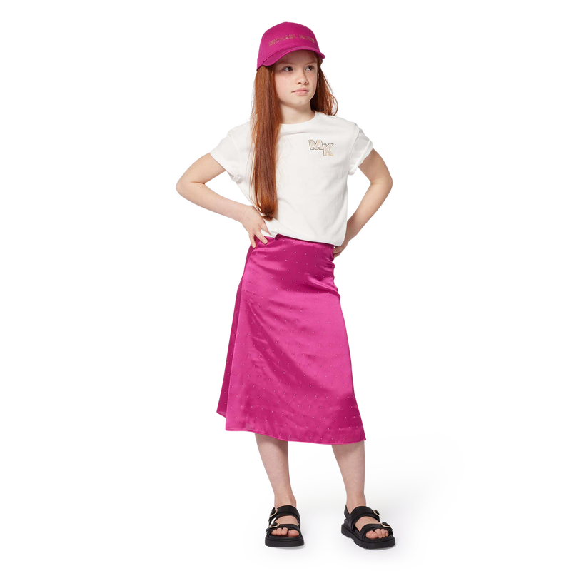 Gorra de sarga de algod&oacute;n MICHAEL KORS 
                        NI&Ntilde;A