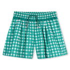 Pantalones cortos con estampado de cuadros vichy KIDS AROUND 
                    NI&Ntilde;A