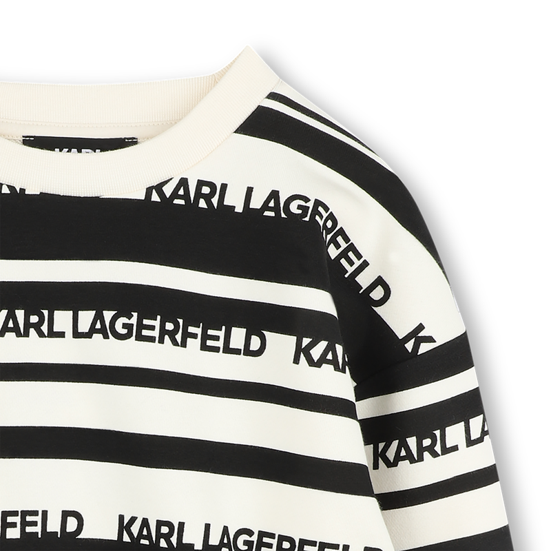 Su&eacute;ter de rayas KARL LAGERFELD KIDS 
                        NI&Ntilde;O