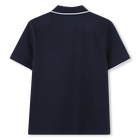 Polo recto de algod&oacute;n BOSS 
                    NI&Ntilde;O