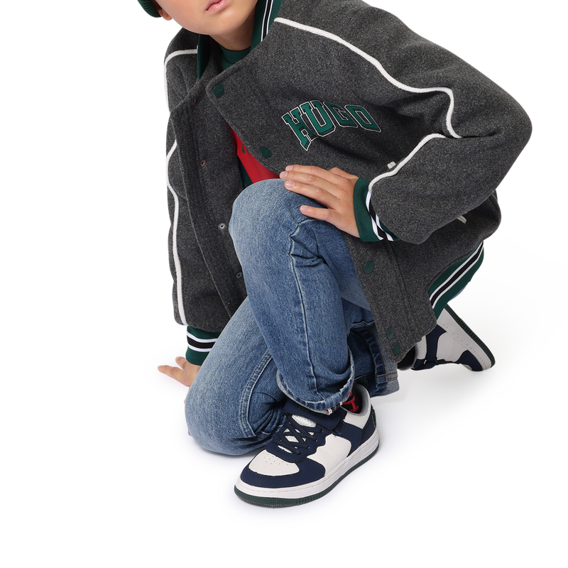 Pantal&oacute;n vaquero de algod&oacute;n HUGO 
                        NI&Ntilde;O