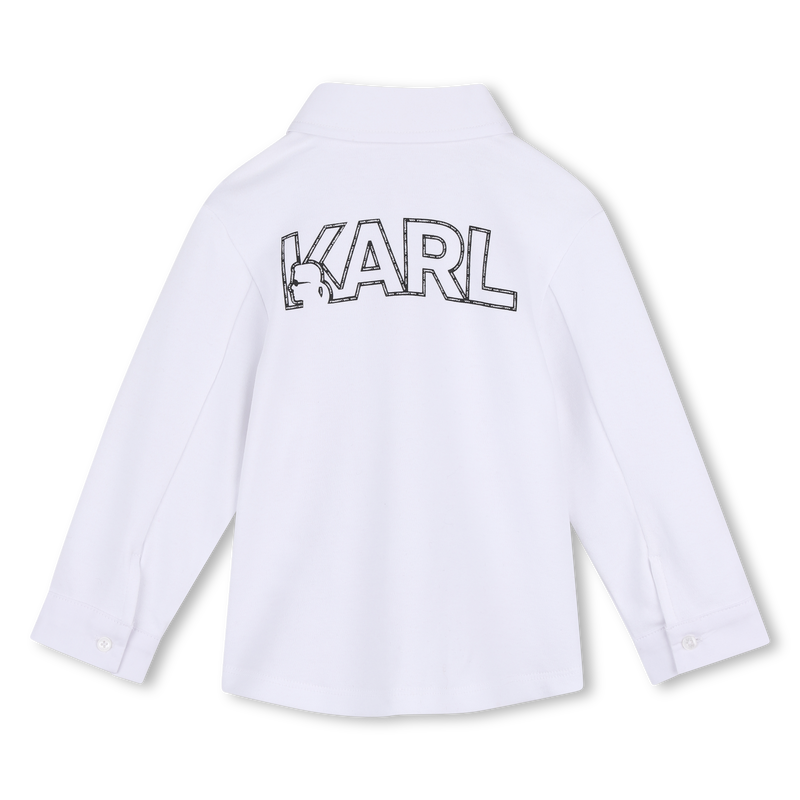 Conjunto de camisa y pantal&oacute;n KARL LAGERFELD KIDS 
                        NI&Ntilde;O