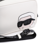 Bolso ajustable con parche KARL LAGERFELD KIDS 
                    NI&Ntilde;A