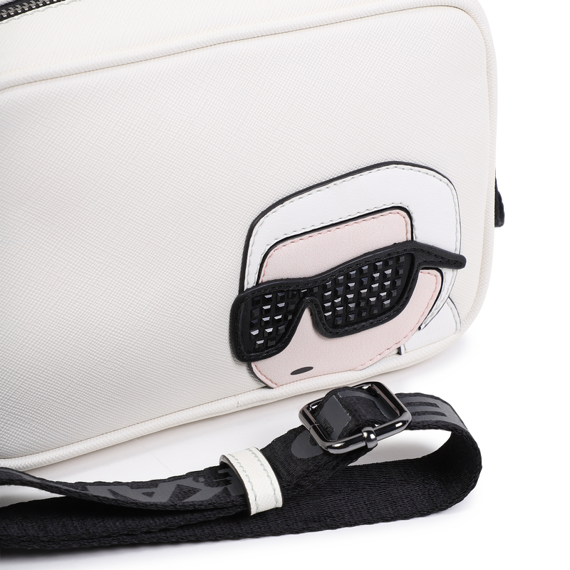 Bolso ajustable con parche KARL LAGERFELD KIDS 
                        NI&Ntilde;A