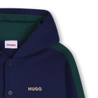 CARDIGAN MOLLETON HUGO 
                    NI&Ntilde;O