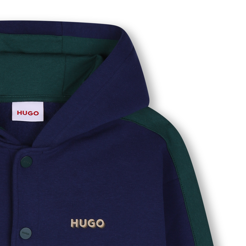CARDIGAN MOLLETON HUGO 
                        NI&Ntilde;O