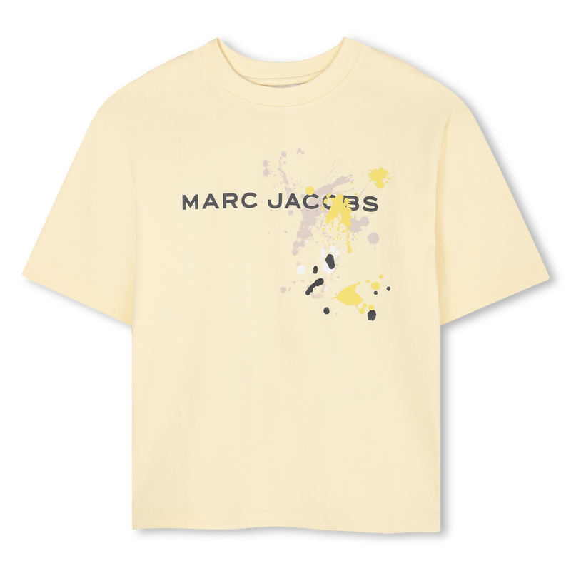 Camiseta de punto de algod&oacute;n MARC JACOBS 
                        NI&Ntilde;O
