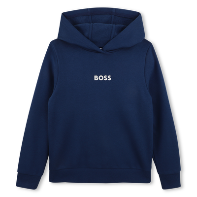 SUDADERA CON CAPUCHA BOSS NI&Ntilde;O