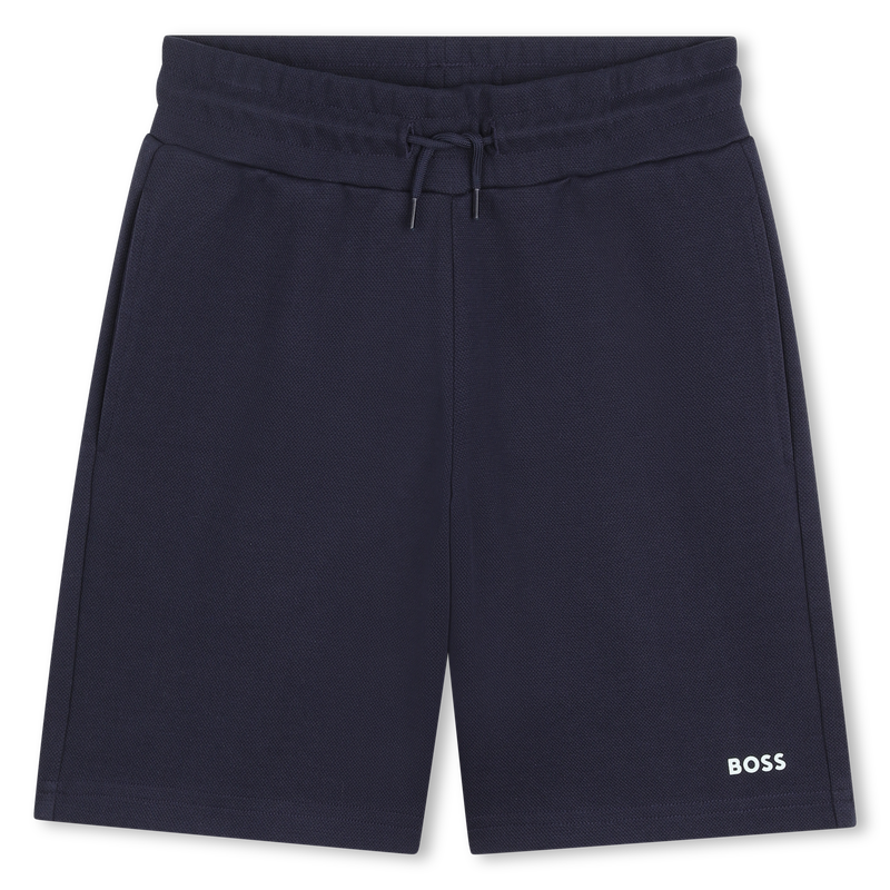 CONJUNTO CAMISETA + PANTAL&Oacute;N CORTO BOSS 
                        NI&Ntilde;O