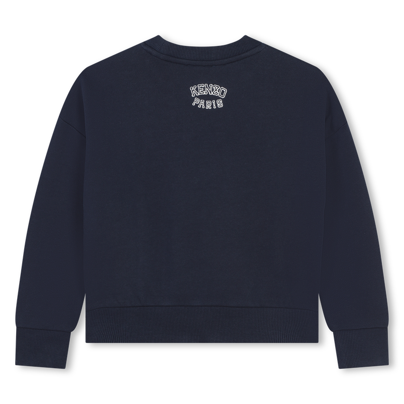 Sudadera de algod&oacute;n bordada KENZO KIDS 
                        NI&Ntilde;A