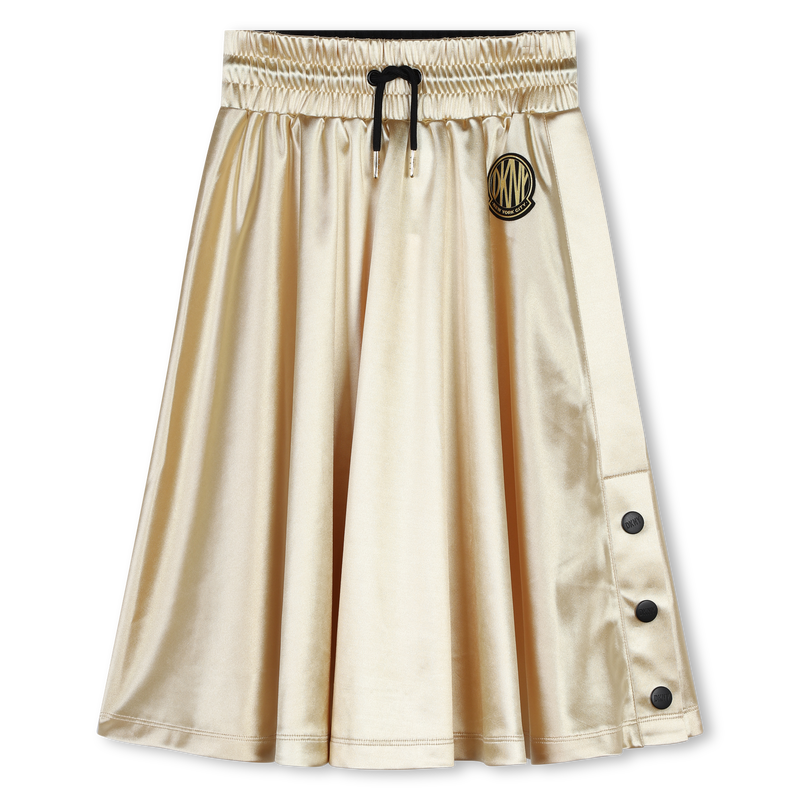 Falda de ceremonia con botones DKNY 
                        NI&Ntilde;A