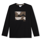 Camiseta de manga larga BOSS 
                    NI&Ntilde;O