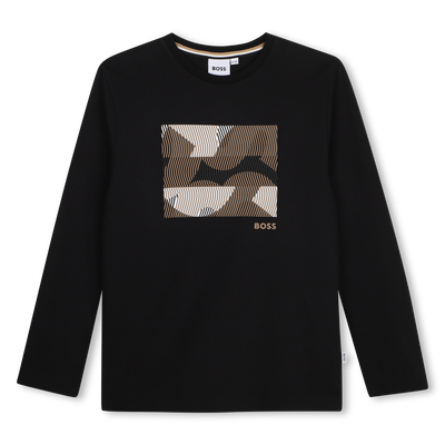 Camiseta de manga larga BOSS NI&Ntilde;O