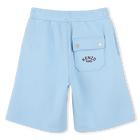 Bermudas de mulet&oacute;n de algod&oacute;n KENZO KIDS 
                    NI&Ntilde;O