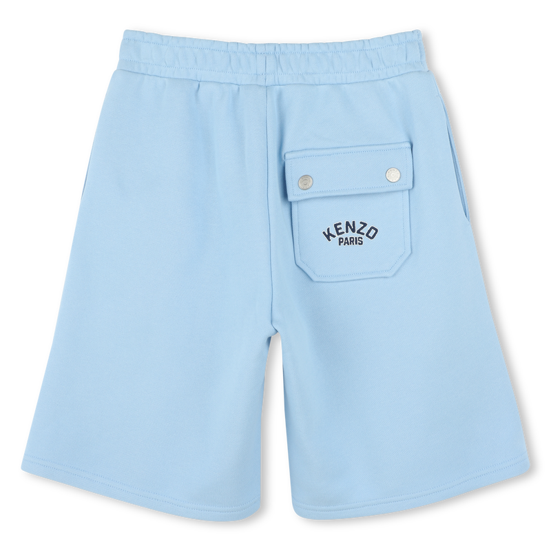 Bermudas de mulet&oacute;n de algod&oacute;n KENZO KIDS 
                        NI&Ntilde;O