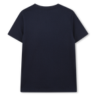 Camiseta algod&oacute;n y manga corta BOSS 
                    NI&Ntilde;O