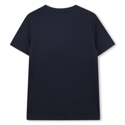 Camiseta algod&oacute;n y manga corta BOSS NI&Ntilde;O
