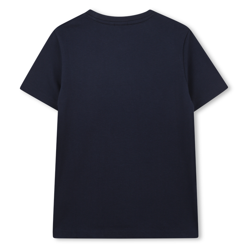Camiseta algod&oacute;n y manga corta BOSS 
                        NI&Ntilde;O
