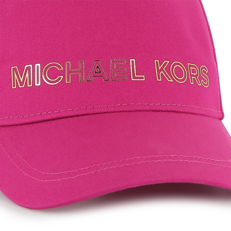 Gorra de sarga de algod&oacute;n MICHAEL KORS 
                        NI&Ntilde;A