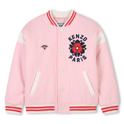 Chaqueta bordada de lana KENZO KIDS NI&Ntilde;A