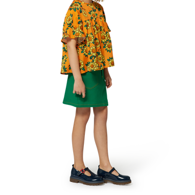 Falda trapecio con bolsillos KENZO KIDS NI&Ntilde;A