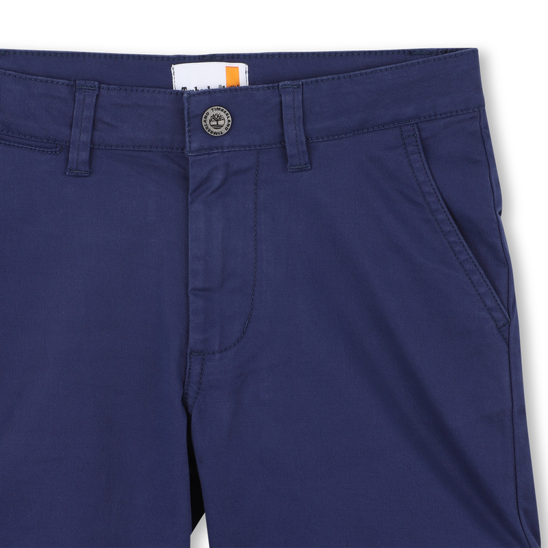 Bermudas de sarga el&aacute;stica TIMBERLAND 
                        NI&Ntilde;O
