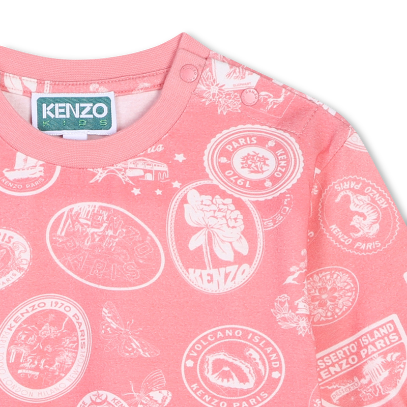 Vestido de manga larga KENZO KIDS 
                        NI&Ntilde;A