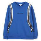 Sudadera de felpa de algod&oacute;n MARC JACOBS 
                    NI&Ntilde;O