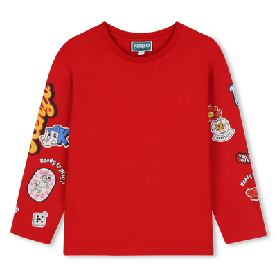 Camiseta de manga larga KENZO KIDS NI&Ntilde;A