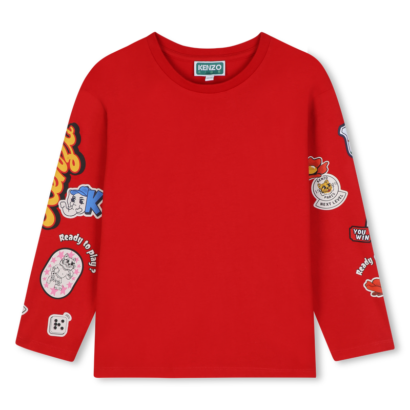 Camiseta de manga larga KENZO KIDS 
                        NI&Ntilde;A