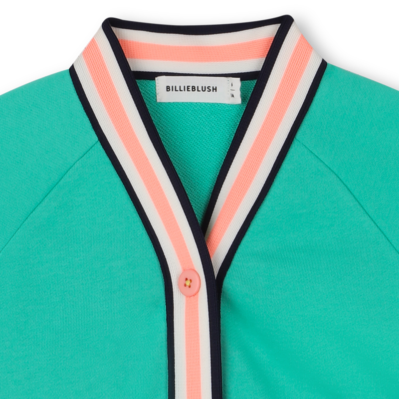 C&aacute;rdigan con cierre de bot&oacute;n BILLIEBLUSH 
                        NI&Ntilde;A