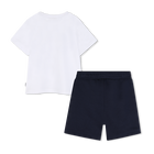 Conjunto de camiseta y bermudas BOSS 
                    NI&Ntilde;O